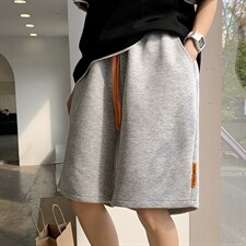 夏季纯色宽松薄款短裤中性休闲五分裤运动裤A125-6605-P30，男装牛仔裤，电商A125