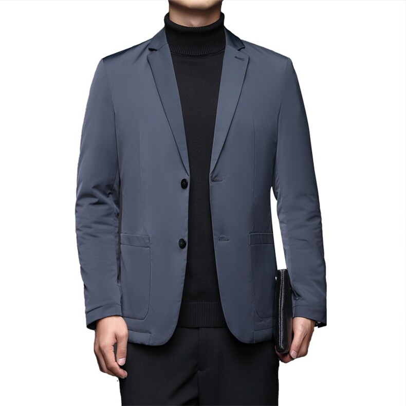 D8801秋冬新款2023年男士休闲羽绒服加厚保暖夹克外套P230,男装羽绒服,电商B360