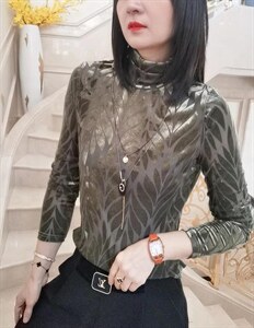 植绒烧花打底衫,其它,赫琳娜