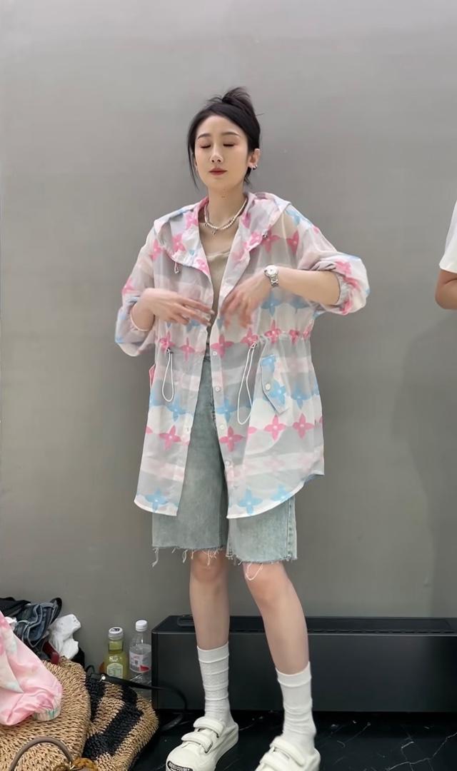 2023新款气质温柔甜美防晒外套,女装其它,L·H·X