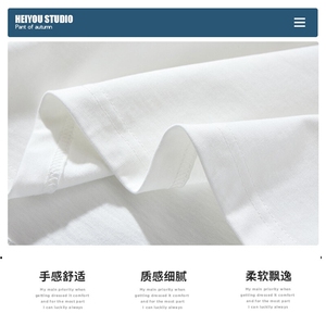 情侣T恤短袖高街潮牌潮流衣服oversizeT恤美式高街HY311TP25控38图片