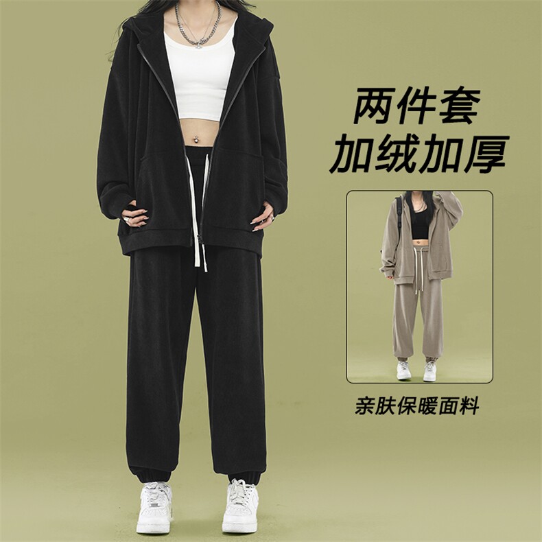 秋冬加绒加厚两件套休闲百搭 TZ850常规特批117加绒特批137图片
