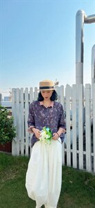 纯苎连衣裙小衫裤子裙子衬衣 时尚风 风淑女风休闲风,女装连衣裙,川哲