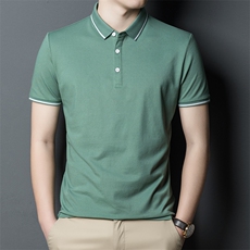 POLO男装短袖2023夏季高端男士透气商务大码修身体恤衫P50，男装Polo衫，星座1105-3