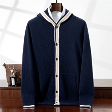 2025连帽拼色开衫羊绒衫,男装羊绒套衫,铂欧羊绒, 2025连帽拼色开衫羊绒衫,男装羊绒套衫,铂欧羊绒,