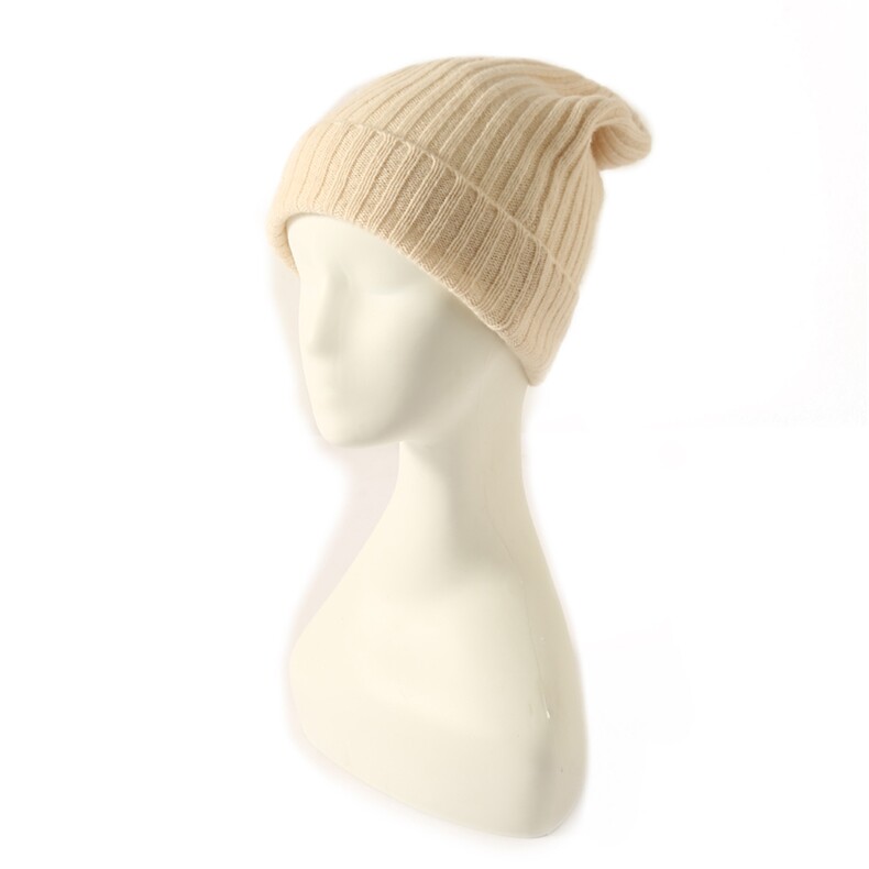 时尚保暖儿童羊毛帽高弹贴合竖抽条设计冬季必备，帽子，唯若美羊绒