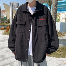 美式复古vintage外套男休闲潮牌工装灯芯绒夹克上衣服JK021-P48，男装夹克，星座308B-1