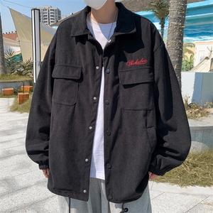 美式复古vintage外套男休闲潮牌工装灯芯绒夹克上衣服JK021-P48,穿搭技巧下载什么软件图片