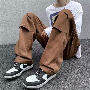 工装裤男夏季潮牌欧美街头高街vibe美式裤子A730P42图片