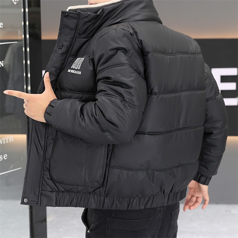 冬季加厚棉衣男休闲时尚PU棉衣防水潮流皮衣棉服外套PY901-P115,男装皮衣,星座310B-3