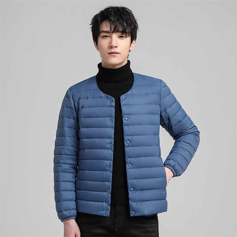 常年现货男女同款90绒轻薄羽绒服外套羽绒内胆秋冬内外穿羽绒外套,男装羽绒服,钱塘723