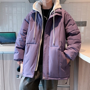 ! 2025新款加厚棉服冬季拼色连帽棉衣服815A-MM88312-P95特图片