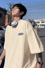 得物直播品质220克纯棉精梳xz605-dcm259特批20控38，男装T恤，星座605(原A050)