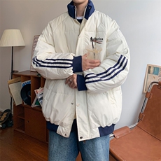！2024冬季新款男士立领棉衣百搭时尚情侣棉服外套MY208特P80，男装棉衣，电商B220