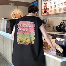 已注册得物直播抖音品质纯棉重磅250克男无袖背心T恤T556P28控39，男装T恤，电商C408(原B339-1)