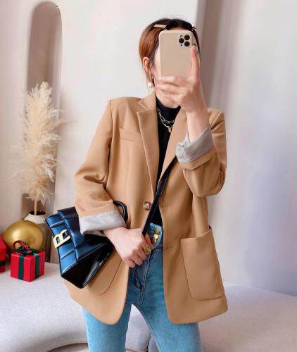 吾衣酷2021春季休闲西装，女装西装，吾衣酷驿站