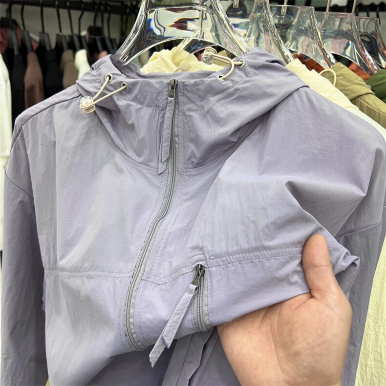 冰丝薄款防晒衣男夏季新款UPF50+防紫外线户外钓鱼服休闲速干外套,男装防晒衣,电商B212（原钱塘6029）