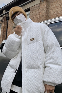 高品质面料直播 超保暖棉服外套宽松情侣棉衣 潮 G1040 P138男图片