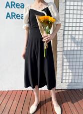 【现货】夏季新款连衣裙，单色，三个尺码，女装连衣裙，1.2.3.4