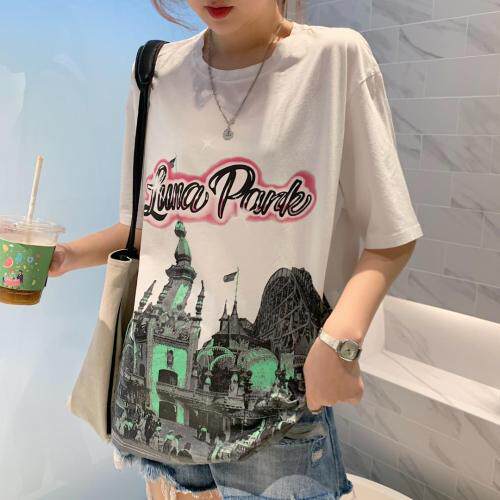 t恤，女装，墨写