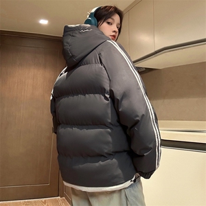 25冬季羽绒棉服加厚保暖上衣服潮牌工装潮流男士冬装外套5811-P68图片