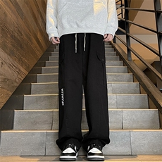 美拉德穿搭日系工装牛仔裤美式高街vibe风直筒休闲裤K7511-P38，男装休闲裤，星座512-3
