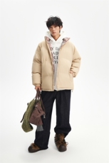 抖音得物美式潮流高品质格子三防加厚羽绒棉衣外套棉服MY5555-P68，男装棉衣，星座610B-1