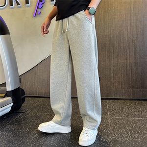 2026新款春季裤子男款美式休闲潮牌卫裤男弯刀裤 A313-261156-P68图片