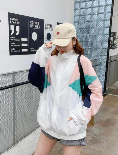 拼接防晒衣，女装，戈朴