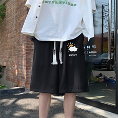 DSA028-DKFFP2270P20抖音品质夏季新款冰丝短裤舒适透气轻薄男，男装牛仔裤，电商A028