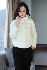 2020年冬季长袖百搭气质时尚韩版修身显瘦甜美简约淑女，女装棉衣/棉服，悠米