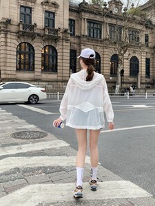 防晒衣图片