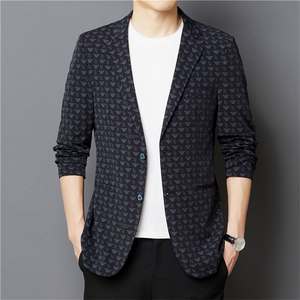 ASD2758男士2023年春季新款长袖西服休闲青年夹克西装薄款单西图片