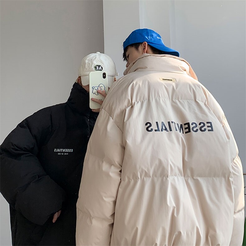 2026新款ess字母加绒加厚高街棉衣Q1906-p105控138（抖音不可售）,男装棉衣,星座508（原C305）