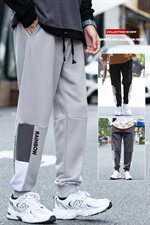 2021哈伦裤韩版潮流九分裤休闲裤修身小脚裤学生运动裤K1727-P35，男装休闲裤，星座217-4