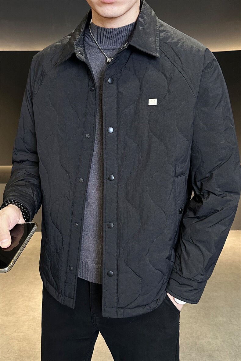 标轻薄羽绒服新贵轻奢松弛感老钱风数据款现货Y8906-P165,男装羽绒服,电商A237