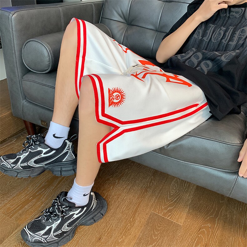 美式印花休闲短裤男夏薄款透气运动篮球五分裤子XZ514-2-1539-P43,男装牛仔裤,星座514-2(原B239)