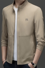 B-N9502春秋新款男士夹克立领商务休闲时尚青年男装纯色外套，男装夹克，电商B360