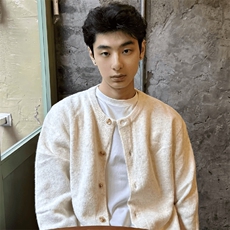重磅秋冬男女北极绒开衫毛衣美式复古休闲慵懒风单排扣针织衫外套，男装针织衫/毛衣，电商A486-1