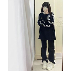 5371-P45新款潮流宽松休闲外套卫衣薄款/加绒，女装卫衣/绒衫，星座617A-2