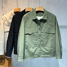 1506-1/JG151/P54新款工装翻领夹克男士时尚百搭衣服休闲男装2，男装夹克，星座1506-1