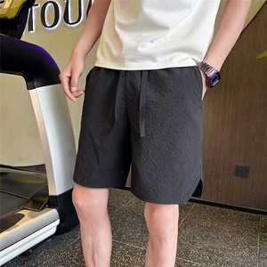C317-D023-P45短裤男夏季2025新款男装休闲裤五分裤子图片