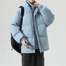 得物二开立领假两件石墨烯内里棉服棉衣外套9088特P85控118，男装棉衣，电商A309