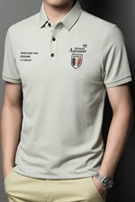 新款短袖T恤男夏季爸爸装polo衫丝光棉男士中年休闲无痕半袖体恤，男装T恤，电商B212（原钱塘6029）