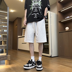 港风休闲裤高街五分裤宽松直通短裤DK125P28，男装牛仔裤，星座1204-3