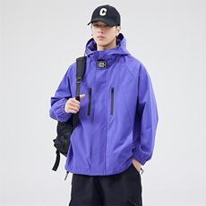 秋季现货户外夹克男连帽冲锋衣外套DSA157B-JK7812-P68，男装夹克，电商A157B
