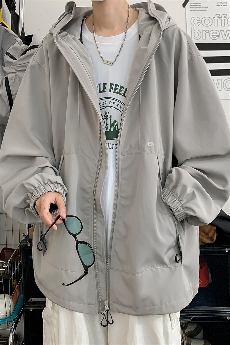 抖音直播！冲锋衣防风防水三合一外套夹克男两件套XH36SHY-P97,男装夹克,电商B367