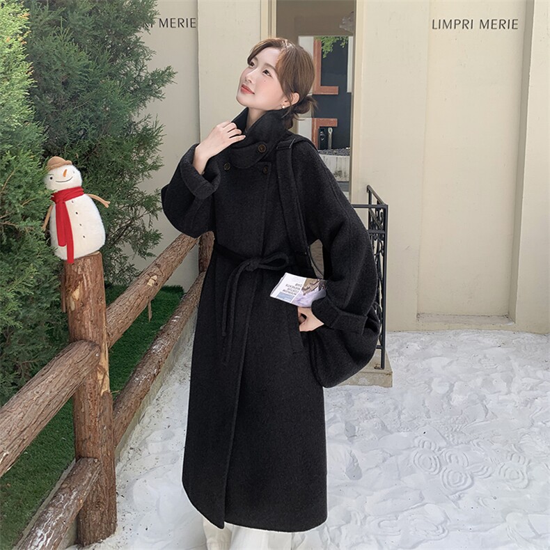 冬季新品现货高品质双面羊绒呢大衣2C300-2561-P465-K698,女装羊绒大衣,2C300