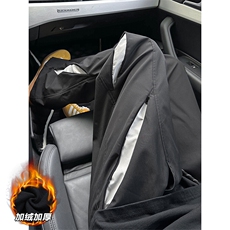 特批P45无差价冬保暖开口拉链防泼水户外登山拖地裤男K1361J加绒，男装休闲裤，电商A001-1
