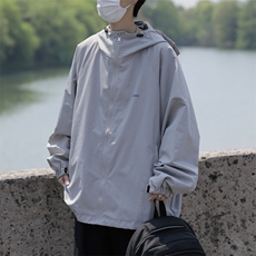 春秋潮牌ins连帽百搭夹克美式户外冲锋衣外套防晒衣男W7798-P55，男装防晒衣，星座512-3
